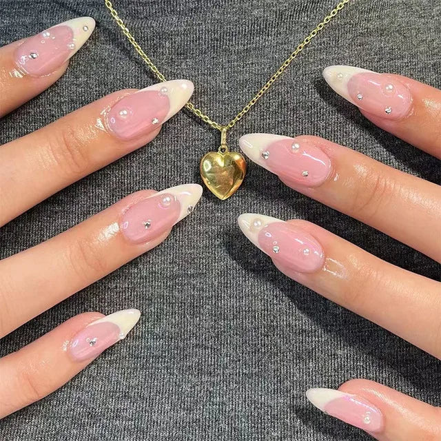 Blue Flame Love Press-On Nails