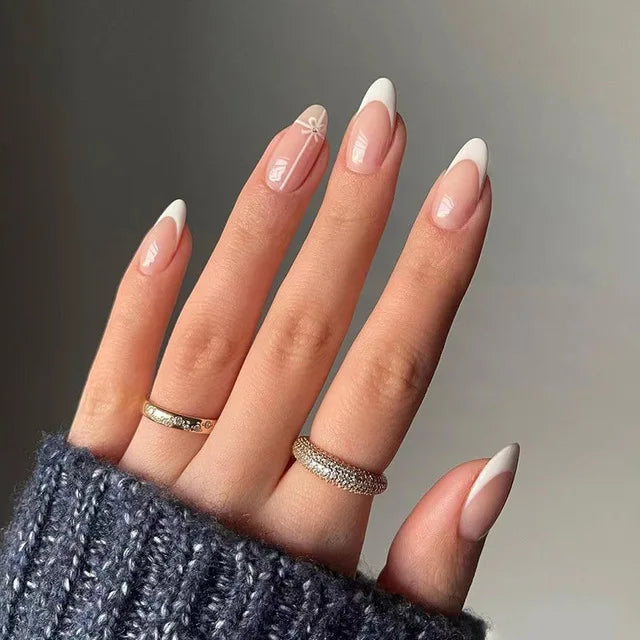 Blue Flame Love Press-On Nails
