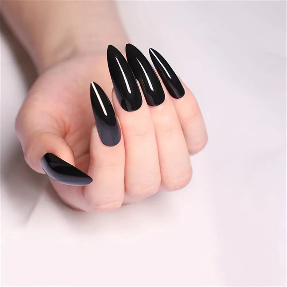 Cherry French Almond Press-On Nails