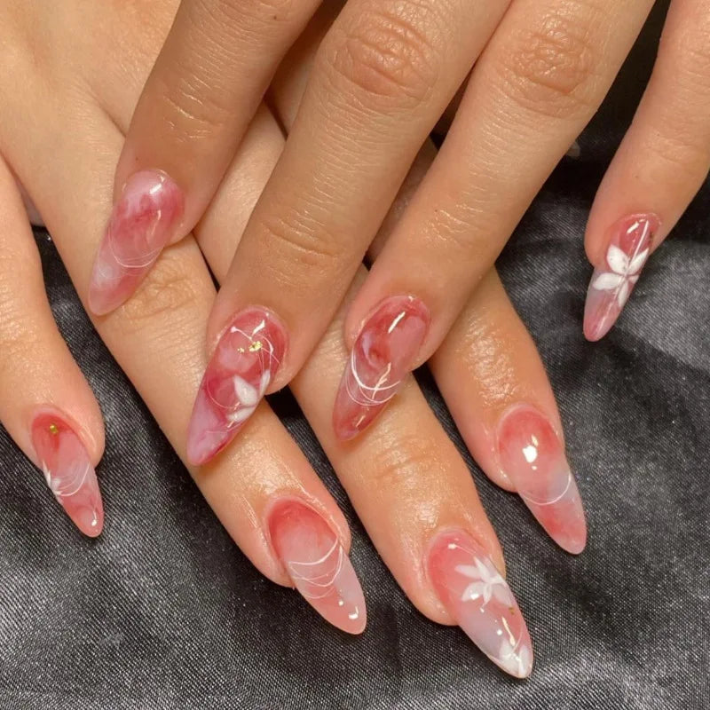 Chic Almond Press-On Nails