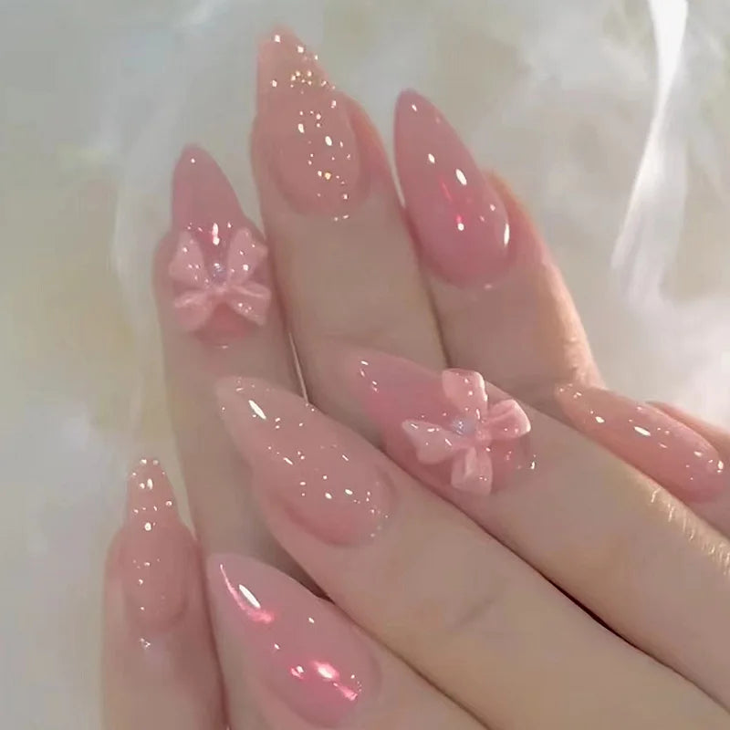 Chic Almond Press-On Nails