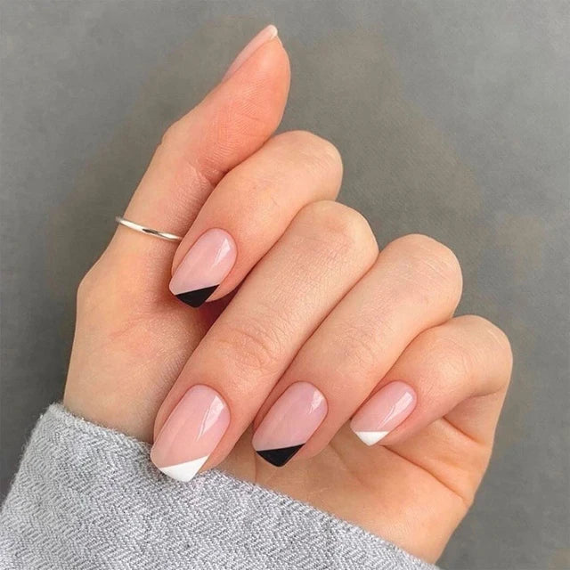 Blue Flame Love Press-On Nails