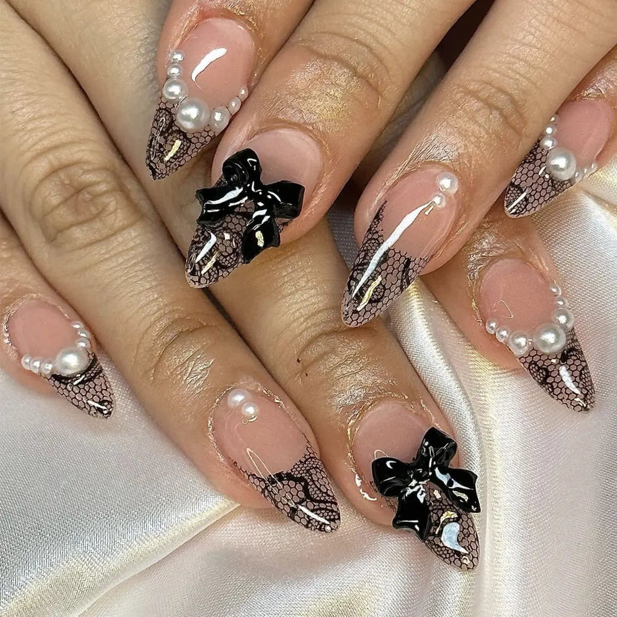 Chic Almond Press-On Nails