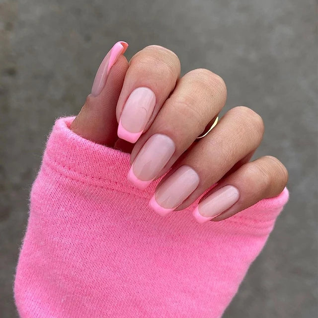 Blue Flame Love Press-On Nails