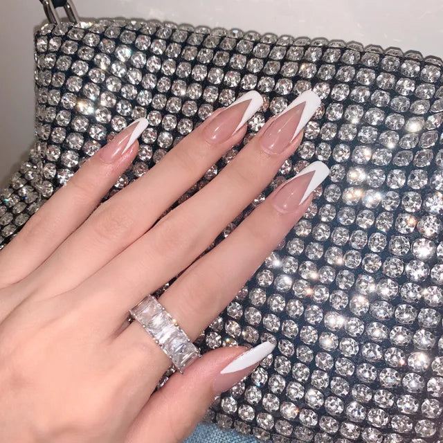Blue Flame Love Press-On Nails